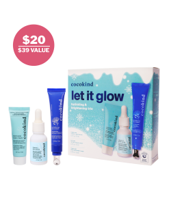 let it glow hydrating & brightening kit