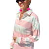 club kind pink polo